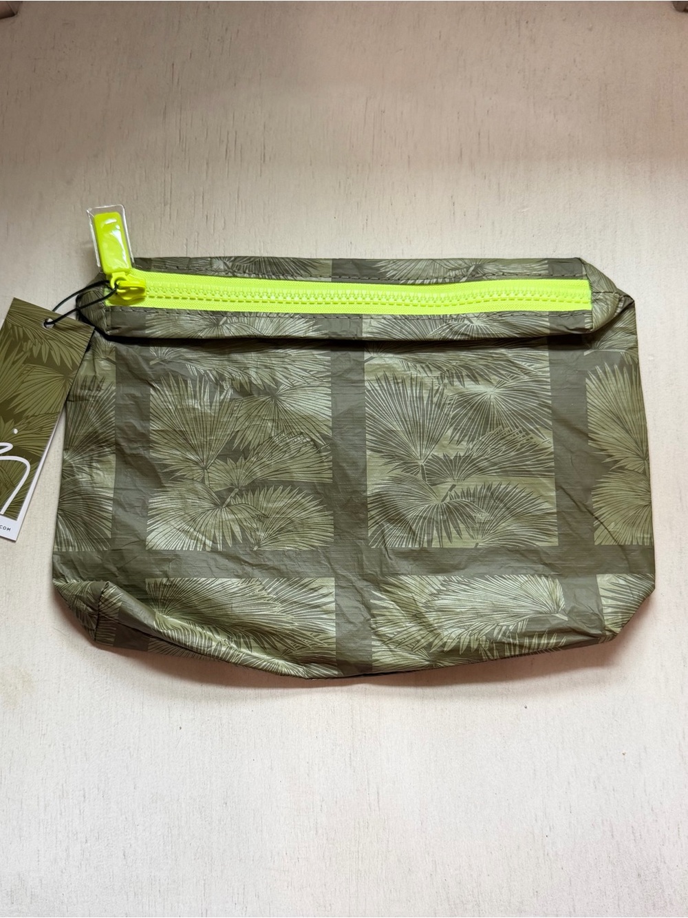 Aloha Collection X Sig Zane | Loulu Small Pouch Limu/Olive